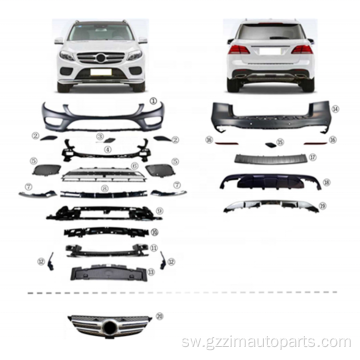 GLE (W166) 2016-2019 Sehemu za BodyKit